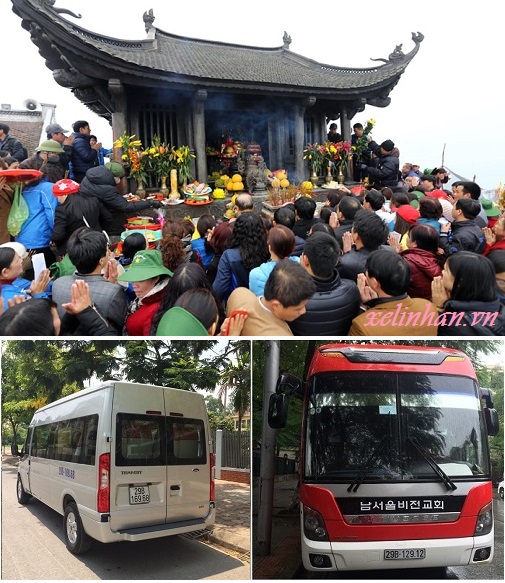 Cho thuê xe đi Yên Tử từ 4 – 45 chỗ